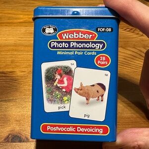 Webber Photo Phonology Cards for Articulation